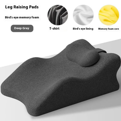 Leg Elevation Pillow for knee and leg support – front view