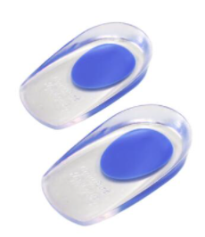 Gel Heel Cushions for foot and heel support – pair view