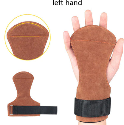 Cowhide Palm Guard Wrist Support Strap