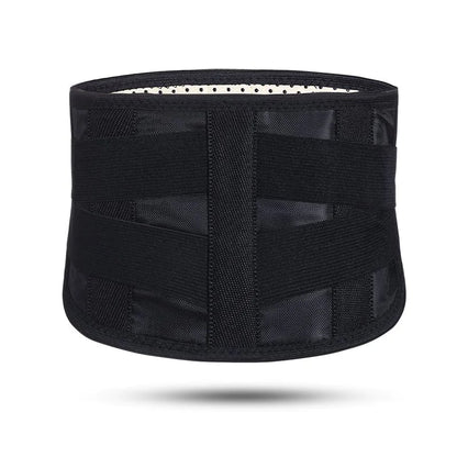 Self-Heating Lumbar Brace for back support – front view