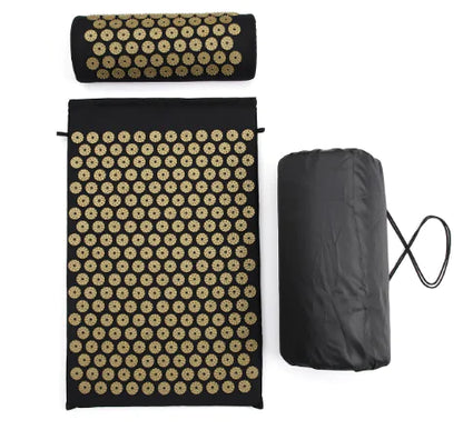 Acupressure Relief Mat and Pillow Kit