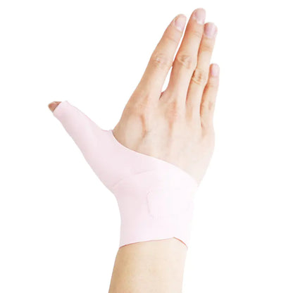 Open finger thumb wrist support brace for carpal tunnel and arthritis - beige - ActiveSupport UK