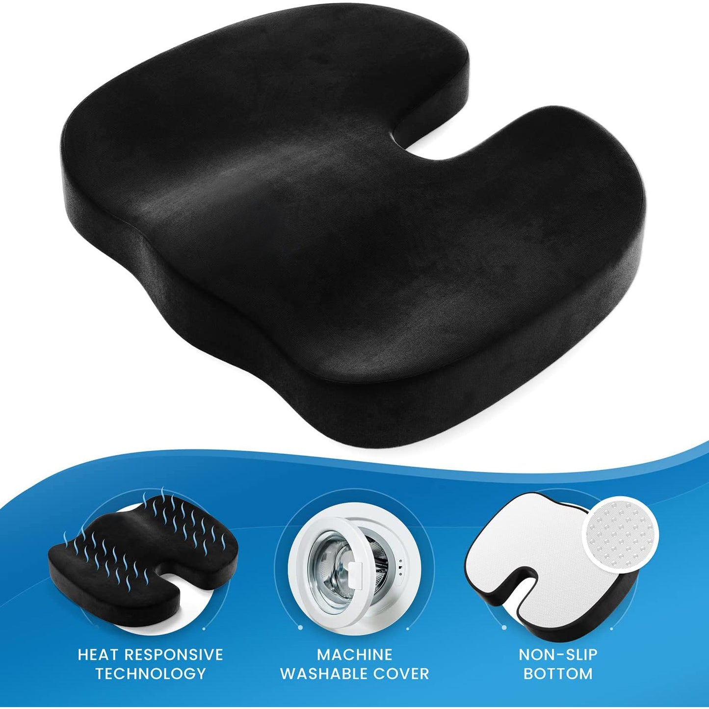Coccyx Pain Relief Cushion | Posture Support | ActiveSupport UK