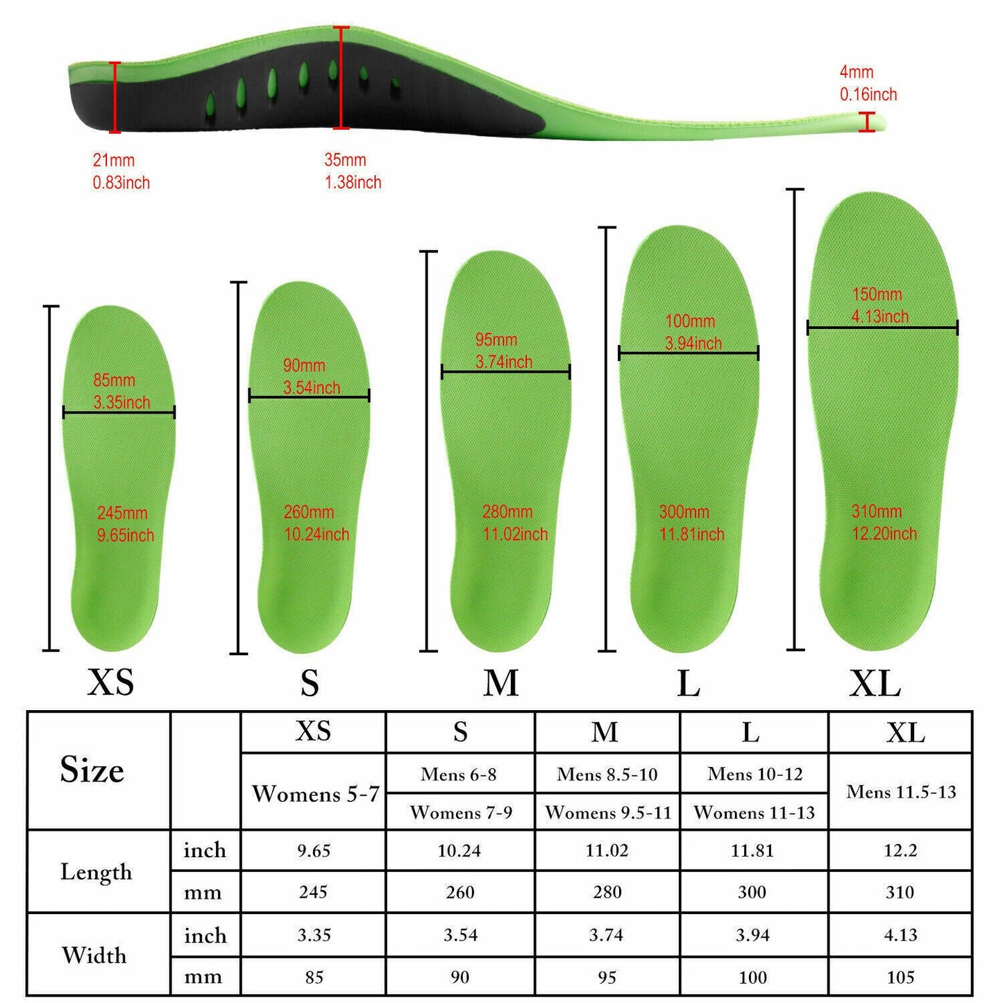Plantar Fasciitis Insoles | Arch Support | ActiveSupport UK