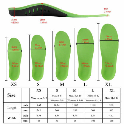 Plantar Fasciitis Insoles | Arch Support | ActiveSupport UK