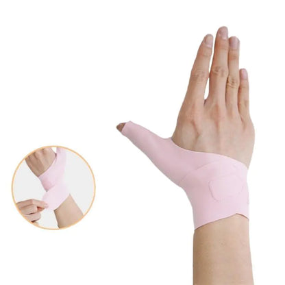 Thumb wrist arthritis brace with adjustable strap detail - close-up of secure wrist closure - ActiveSupport UK