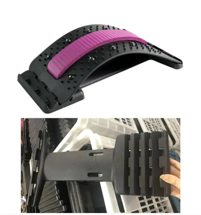 Back Stretcher for Lower Back Pain Relief & Posture Correction