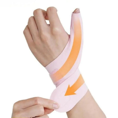 How to put on thumb wrist arthritis brace - gentle compression and wrist support - ActiveSupport UK