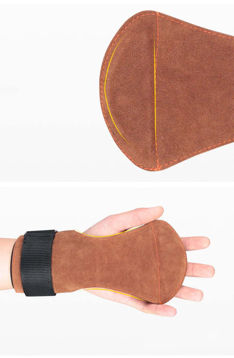 Cowhide Palm Guard Wrist Support Strap